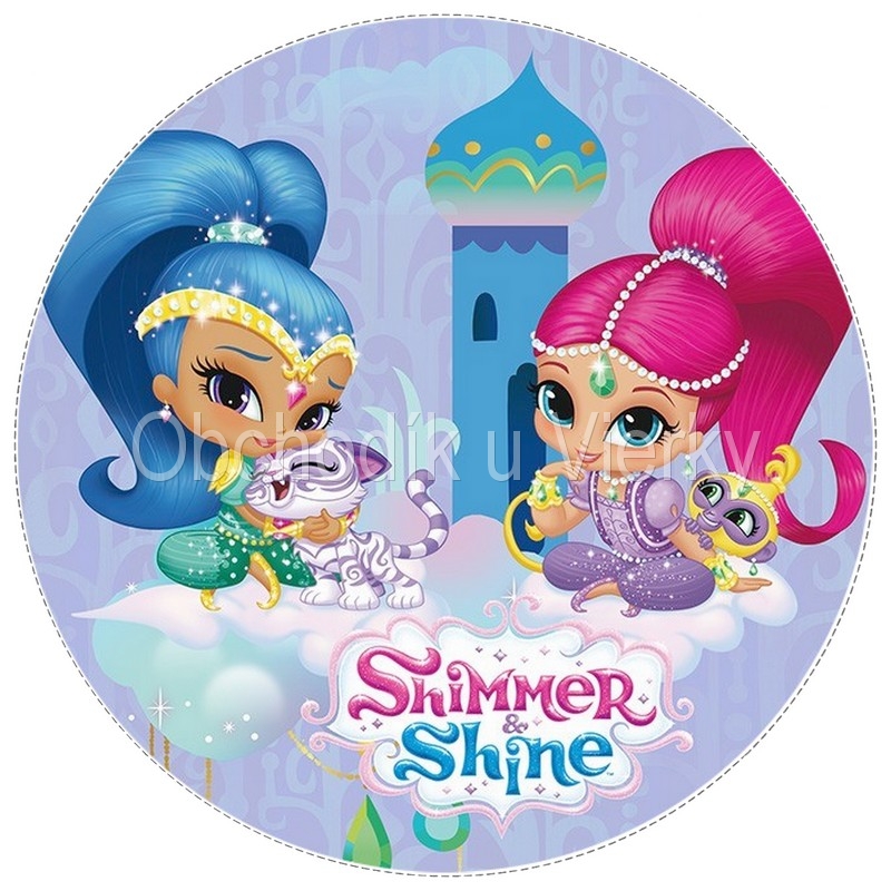 Jedlý obrázok Shimmer a Shine č. 8074,13